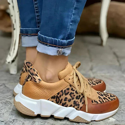 Runa™ | Zapatillas con estampado de leopardo – Ligeras, estilosas y transpirables