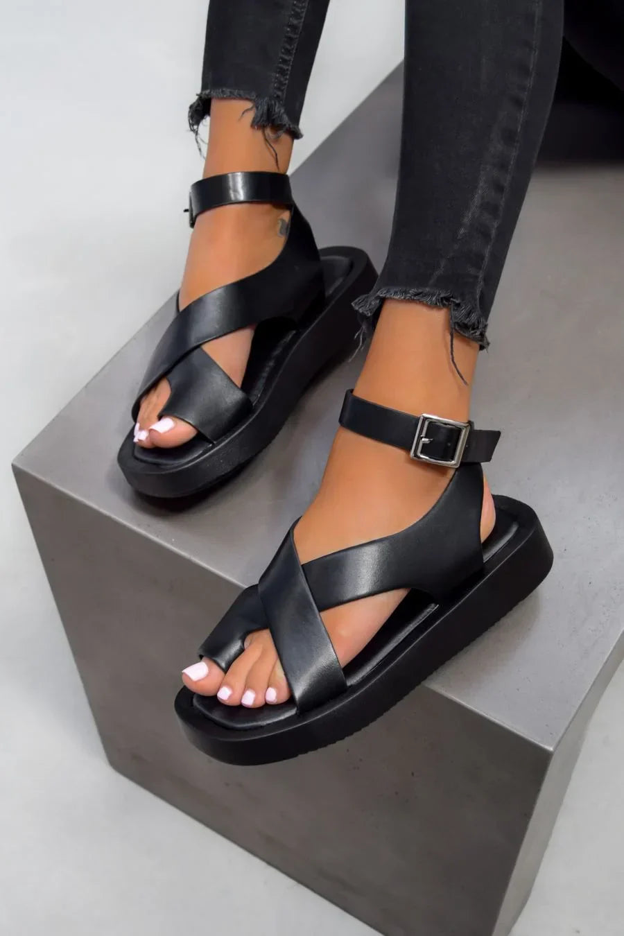 Kaela™ | Estilo gladiador con amortiguación y sujeción