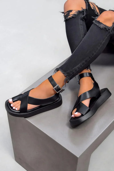 Kaela™ | Estilo gladiador con amortiguación y sujeción