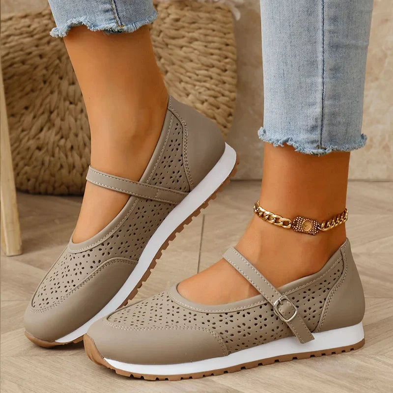 Amelina™ | Zapato de piel transpirable – Libertad y suavidad para tus pies