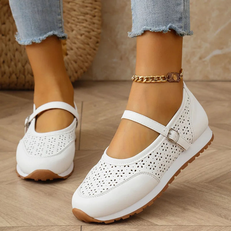 Amelina™ | Zapato de piel transpirable – Libertad y suavidad para tus pies