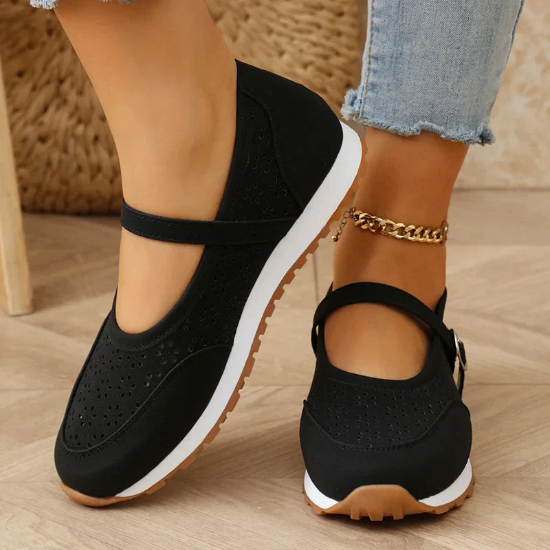 Amelina™ | Zapato de piel transpirable – Libertad y suavidad para tus pies