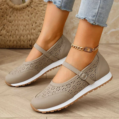 Amelina™ | Zapato de piel transpirable – Libertad y suavidad para tus pies