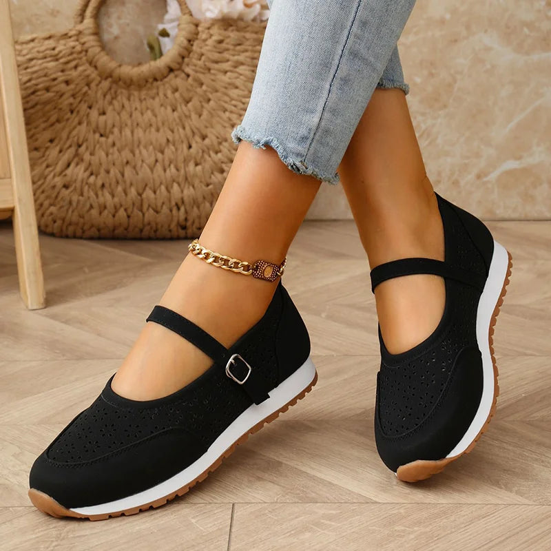 Amelina™ | Zapato de piel transpirable – Libertad y suavidad para tus pies