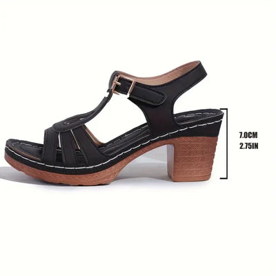 Tavina™ | Tacón ergonómico con detalles femeninos