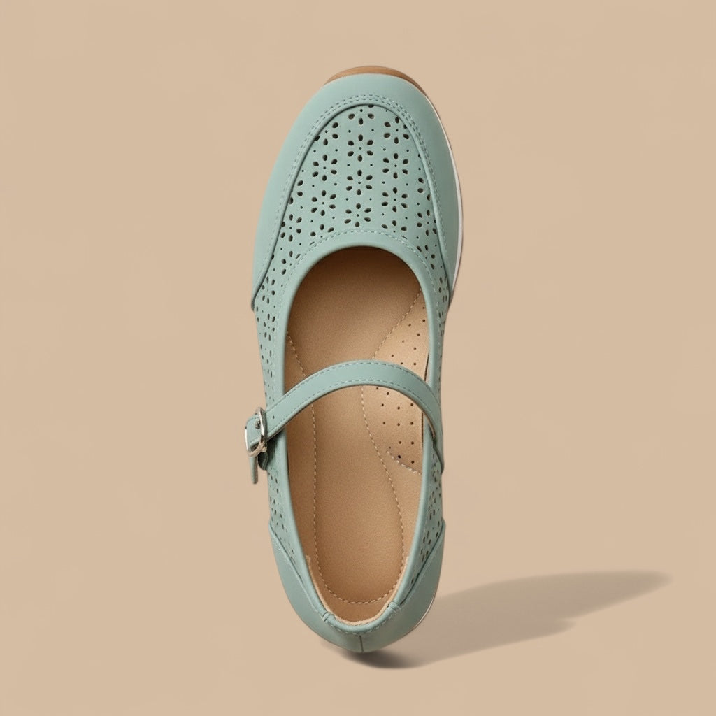 Amelina™ | Zapato de piel transpirable – Libertad y suavidad para tus pies