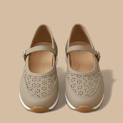 Amelina™ | Zapato de piel transpirable – Libertad y suavidad para tus pies