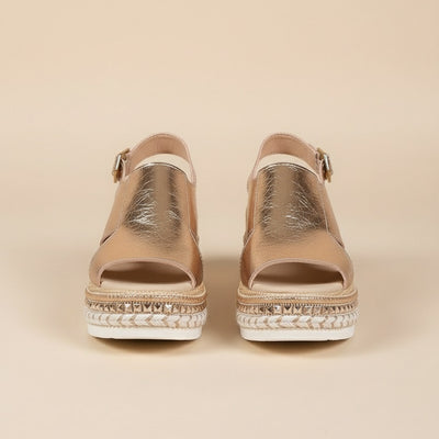 Mylène™ | Sandalia ortopédica con tacón cómodo y elegante