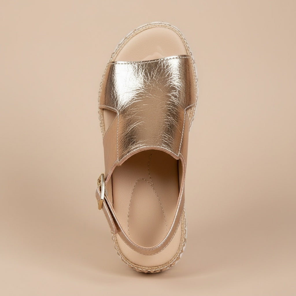 Mylène™ | Sandalia ortopédica con tacón cómodo y elegante