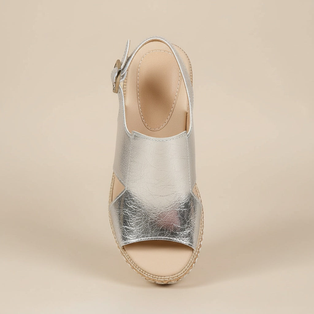 Mylène™ | Sandalia ortopédica con tacón cómodo y elegante