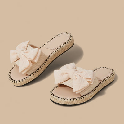 Noelí™ | Sandalia con lazo elegante – Para días de verano con estilo