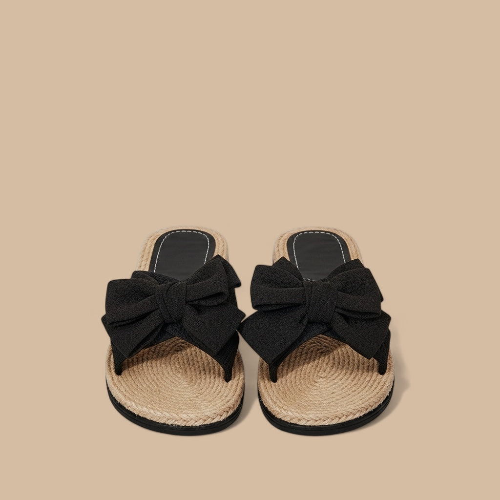 Noelí™ | Sandalia con lazo elegante – Para días de verano con estilo