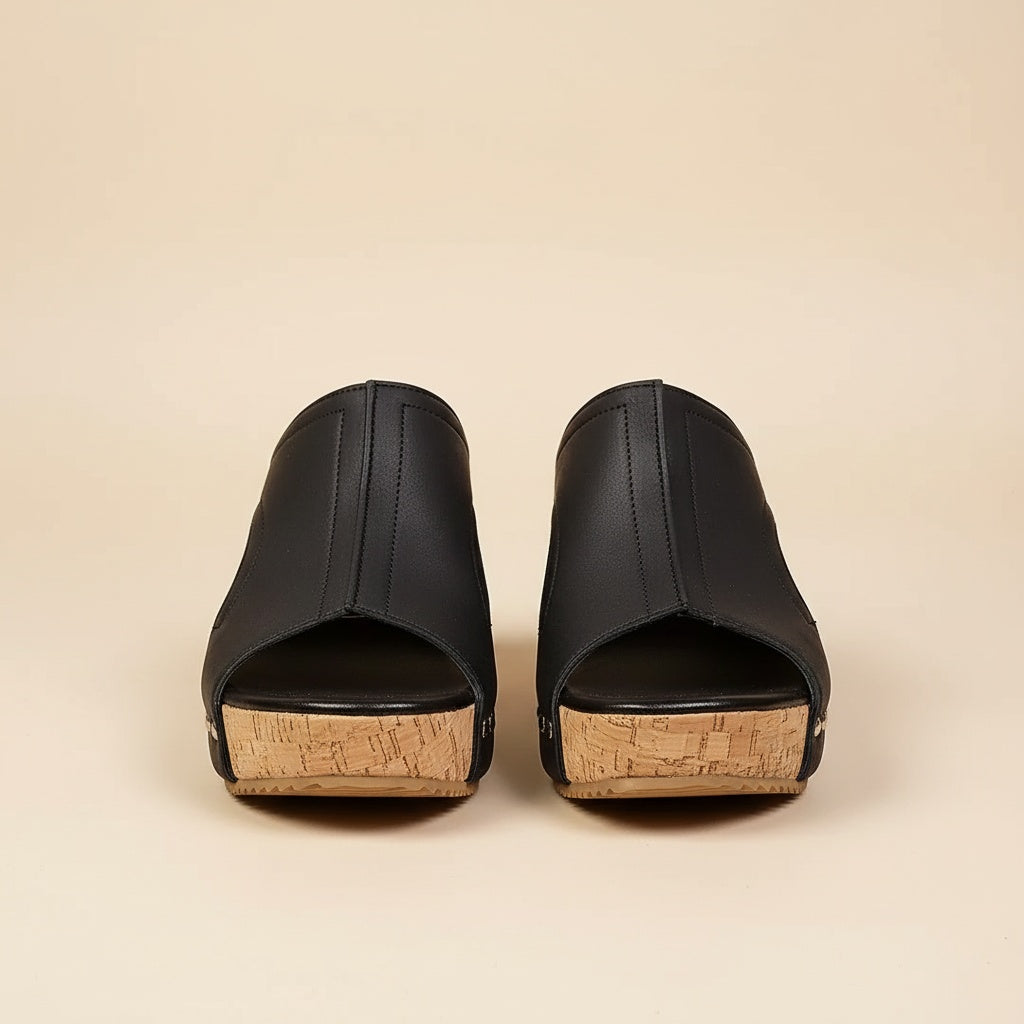 Noemí™ | Sandalia de cuña con suela cómoda – Elegante, fresca y sorprendentemente suave