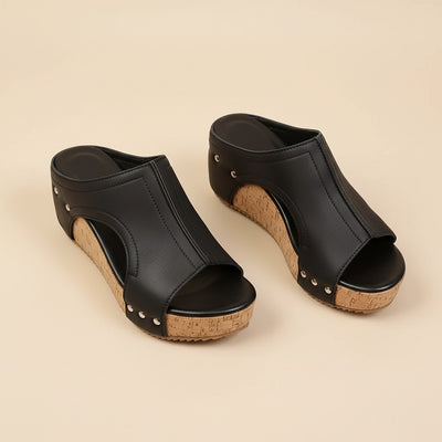 Noemí™ | Sandalia de cuña con suela cómoda – Elegante, fresca y sorprendentemente suave