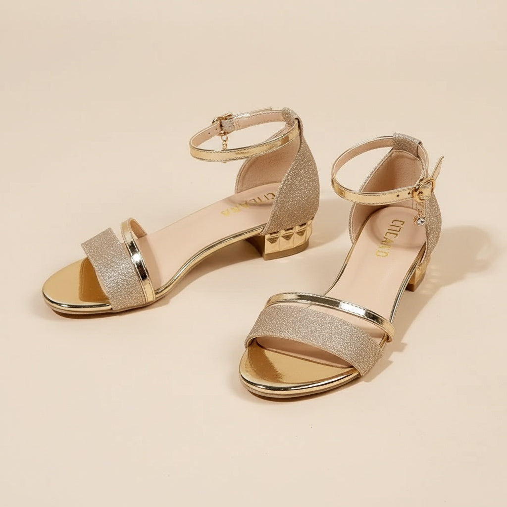 Reina™ | Sandalia elegante con tacón cómodo – Comodidad con cada paso