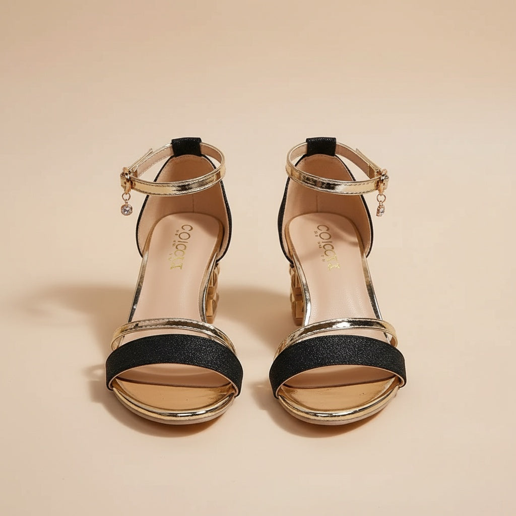 Reina™ | Sandalia elegante con tacón cómodo – Comodidad con cada paso