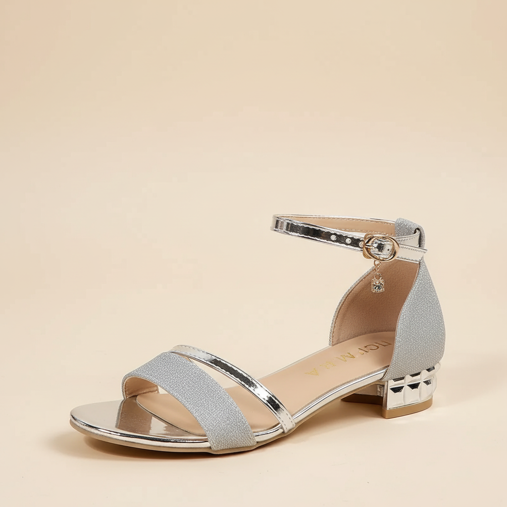 Reina™ | Sandalia elegante con tacón cómodo – Comodidad con cada paso