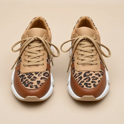 Runa™ | Zapatillas con estampado de leopardo – Ligeras, estilosas y transpirables
