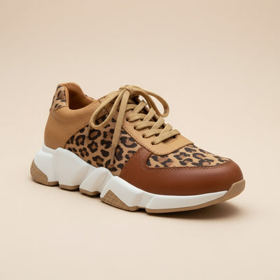 Runa™ | Zapatillas con estampado de leopardo – Ligeras, estilosas y transpirables