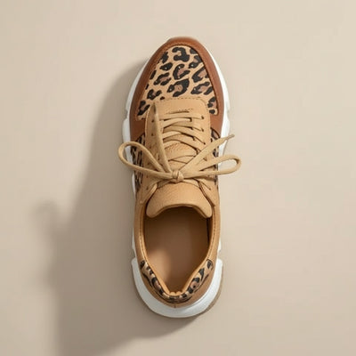 Runa™ | Zapatillas con estampado de leopardo – Ligeras, estilosas y transpirables