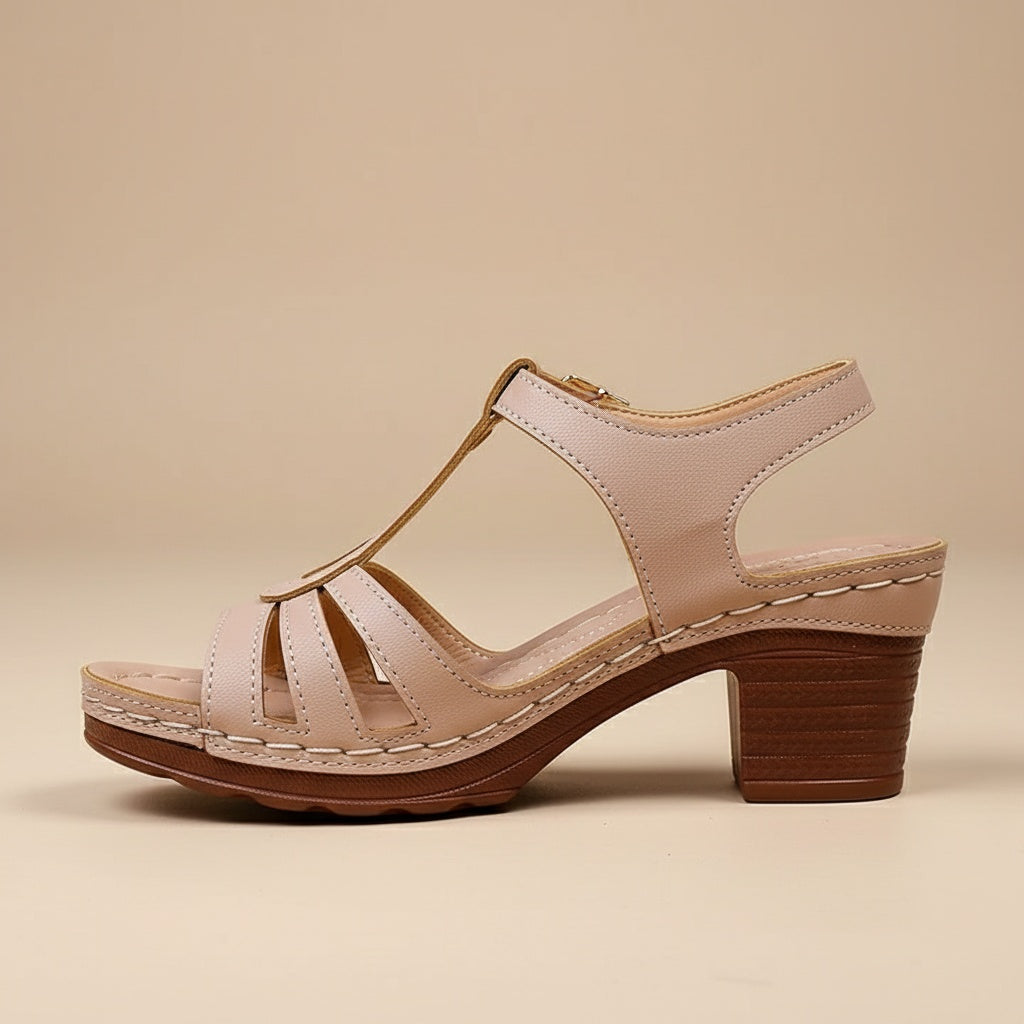 Tavina™ | Tacón ergonómico con detalles femeninos