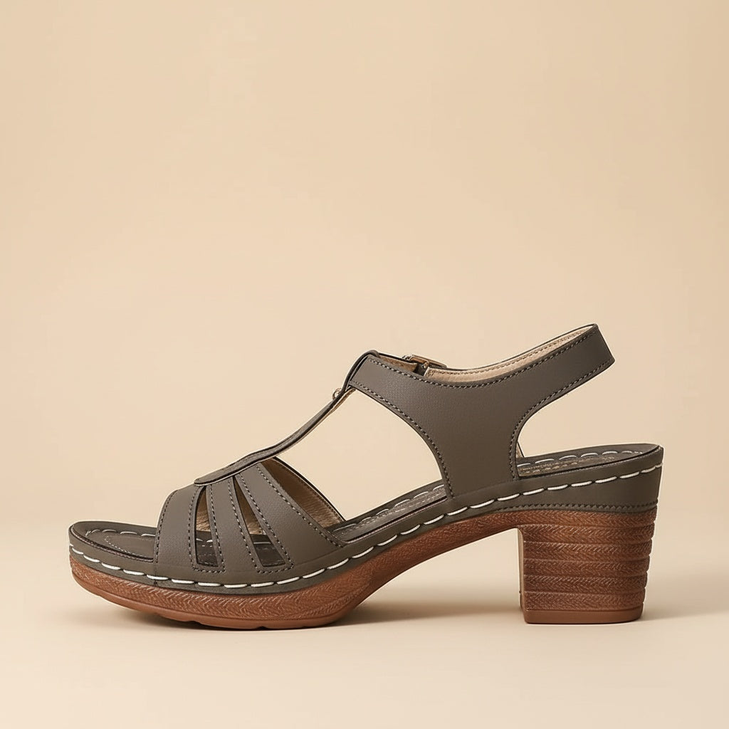 Tavina™ | Tacón ergonómico con detalles femeninos