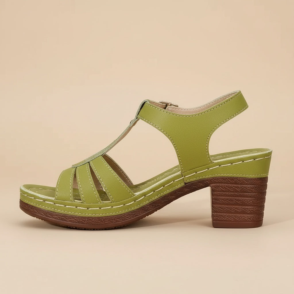 Tavina™ | Tacón ergonómico con detalles femeninos