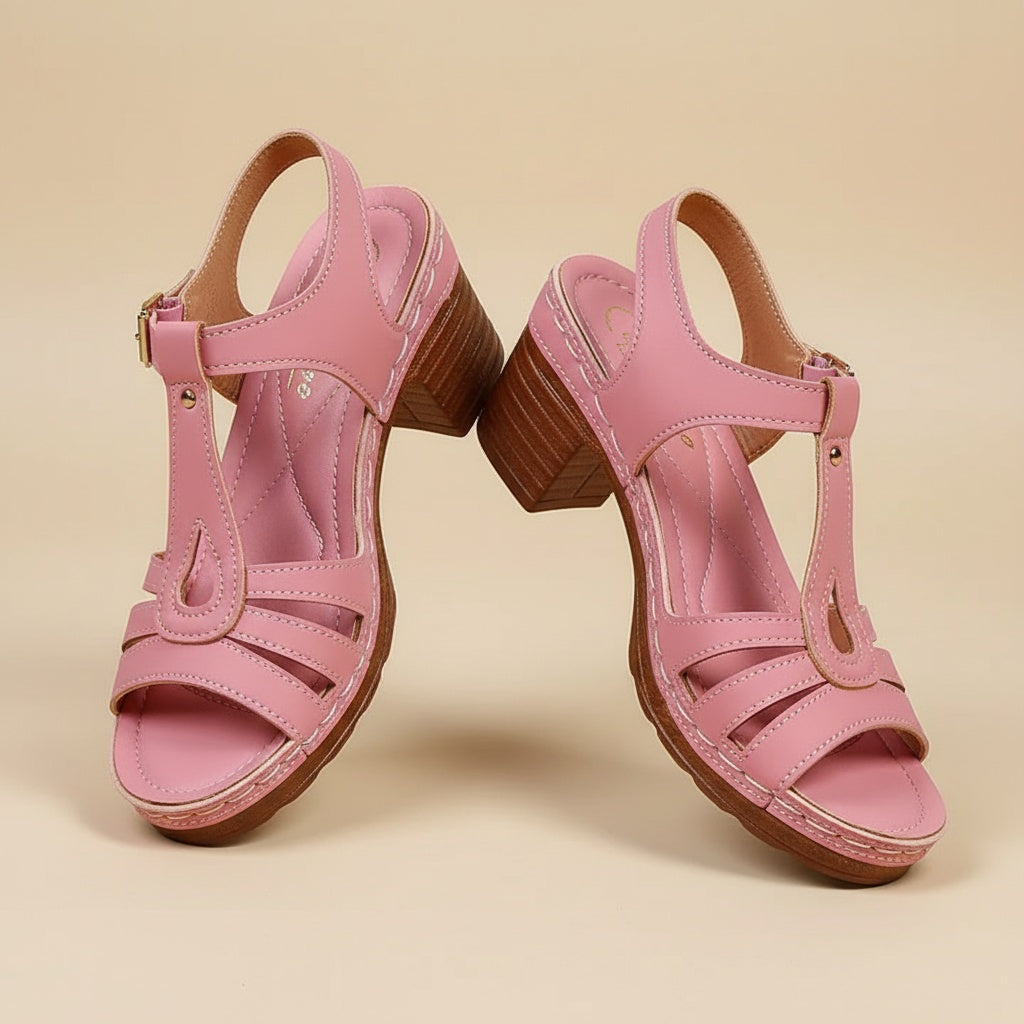 Tavina™ | Tacón ergonómico con detalles femeninos