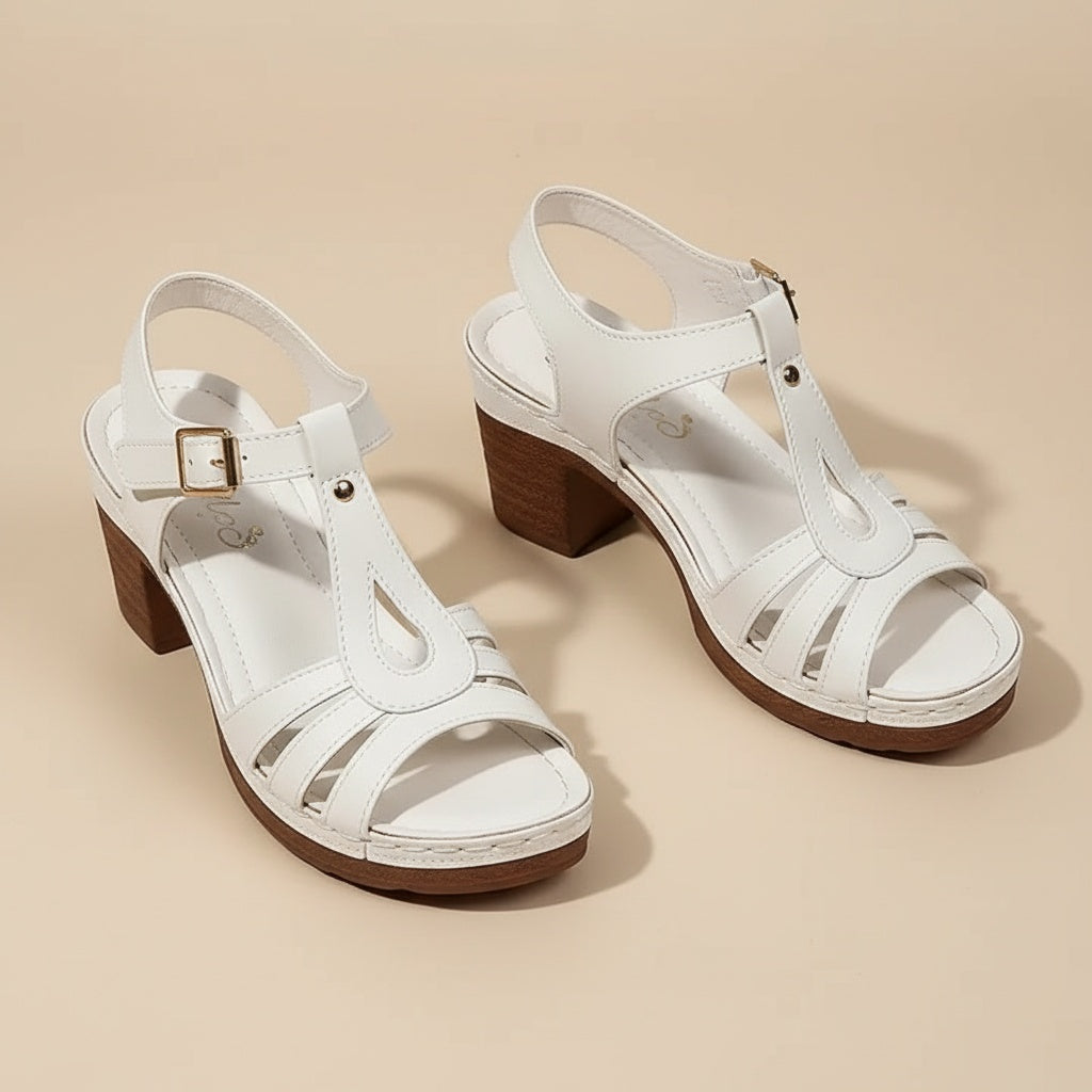 Tavina™ | Tacón ergonómico con detalles femeninos