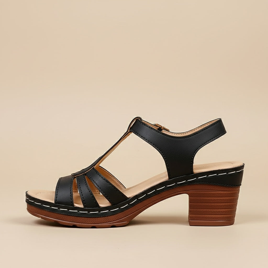 Tavina™ | Tacón ergonómico con detalles femeninos