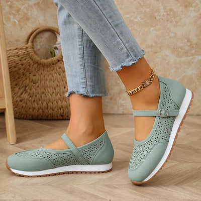 Amelina™ | Zapato de piel transpirable – Libertad y suavidad para tus pies