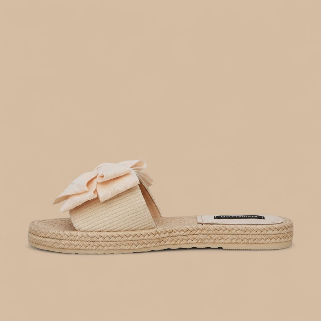 Noelí™ | Sandalia con lazo elegante – Para días de verano con estilo