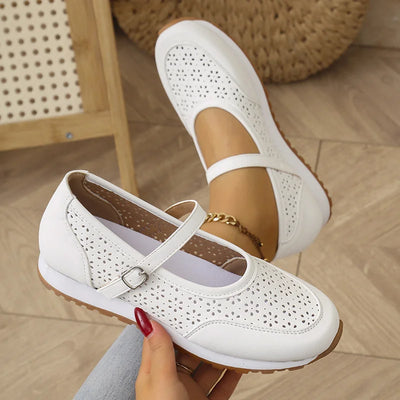 Amelina™ | Zapato de piel transpirable – Libertad y suavidad para tus pies
