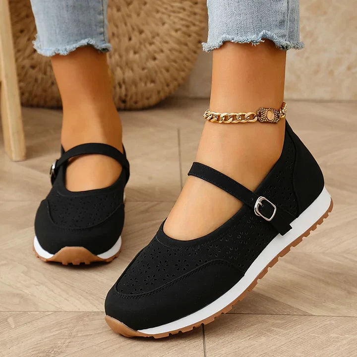 Amelina™ | Zapato de piel transpirable – Libertad y suavidad para tus pies