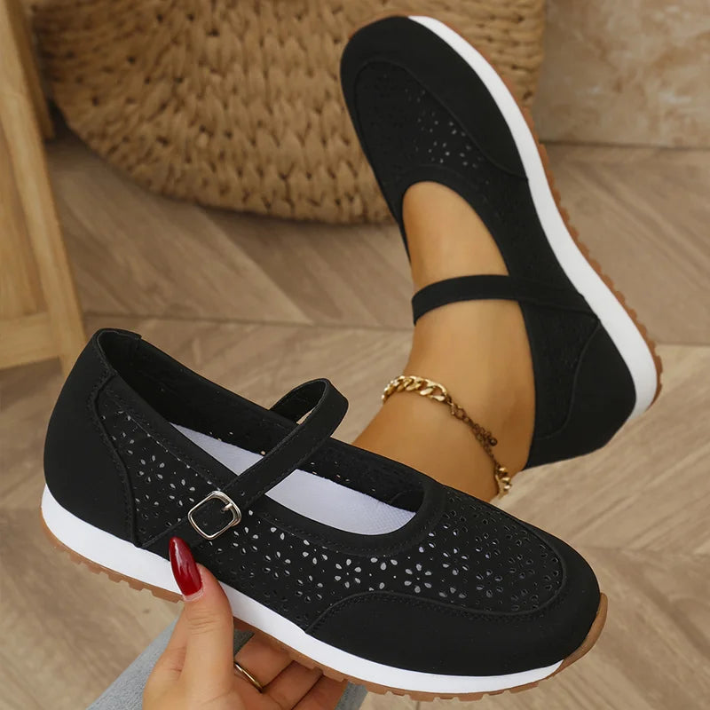 Amelina™ | Zapato de piel transpirable – Libertad y suavidad para tus pies