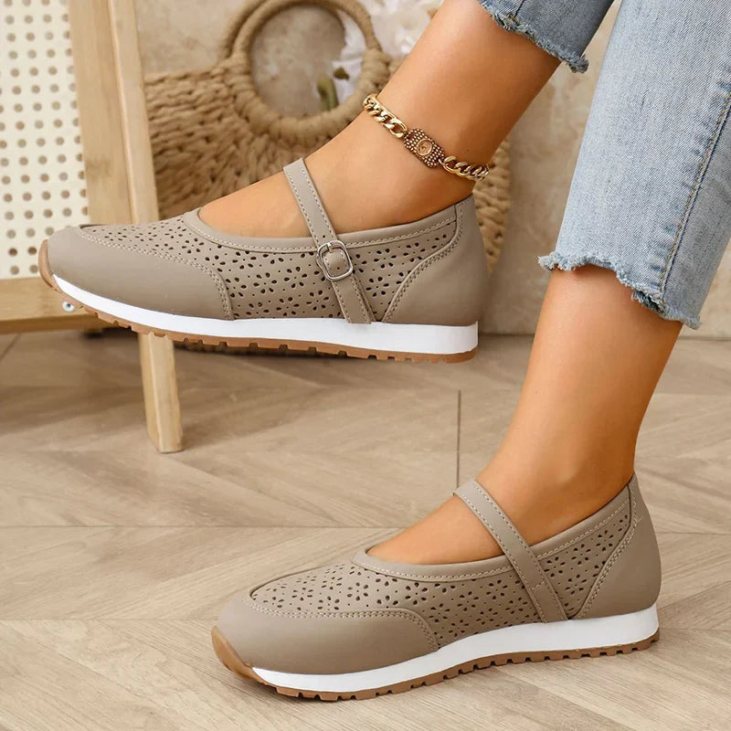 Amelina™ | Zapato de piel transpirable – Libertad y suavidad para tus pies